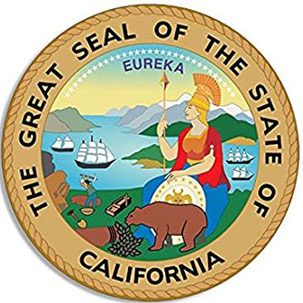 THE GREAT SEAL OF THE STATE OF CALIFORNIA